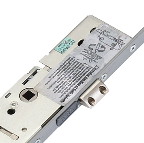 Latch Deadbolt 2 Hooks 4 Rollers Split Spindle Multipoint Door Lock - Option 1 (top hook to spindle = 610mm)