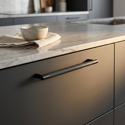 Mitred Knurled Pull Handle Range