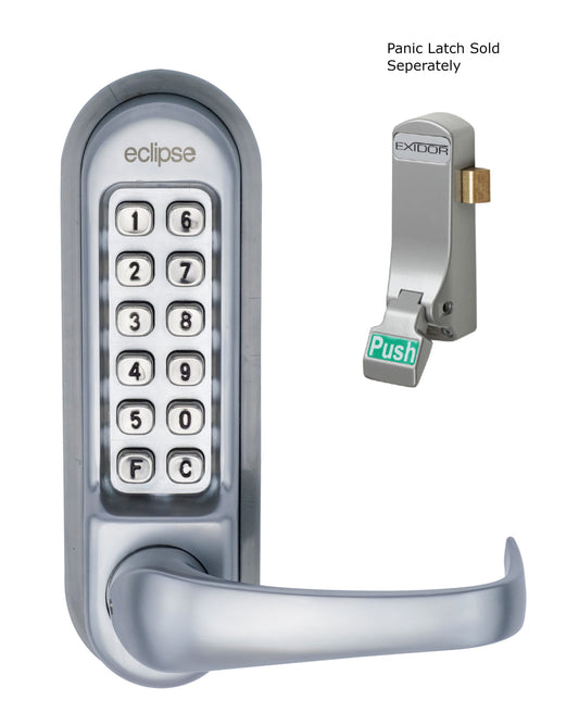 ED50PK heavy duty lever handle digital lock to suit Panic Hardware
