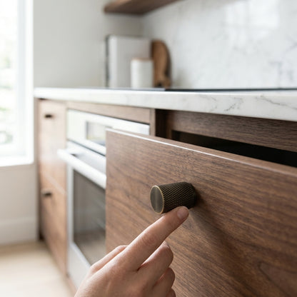 Brunel Knurled Cupboard Knob