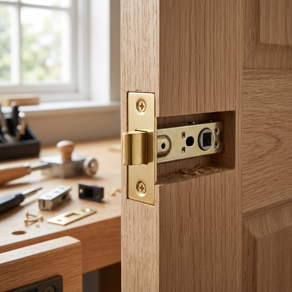 Bolt Through Tubular Latch