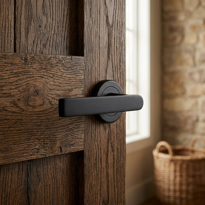 Edge Lever on Round Rose