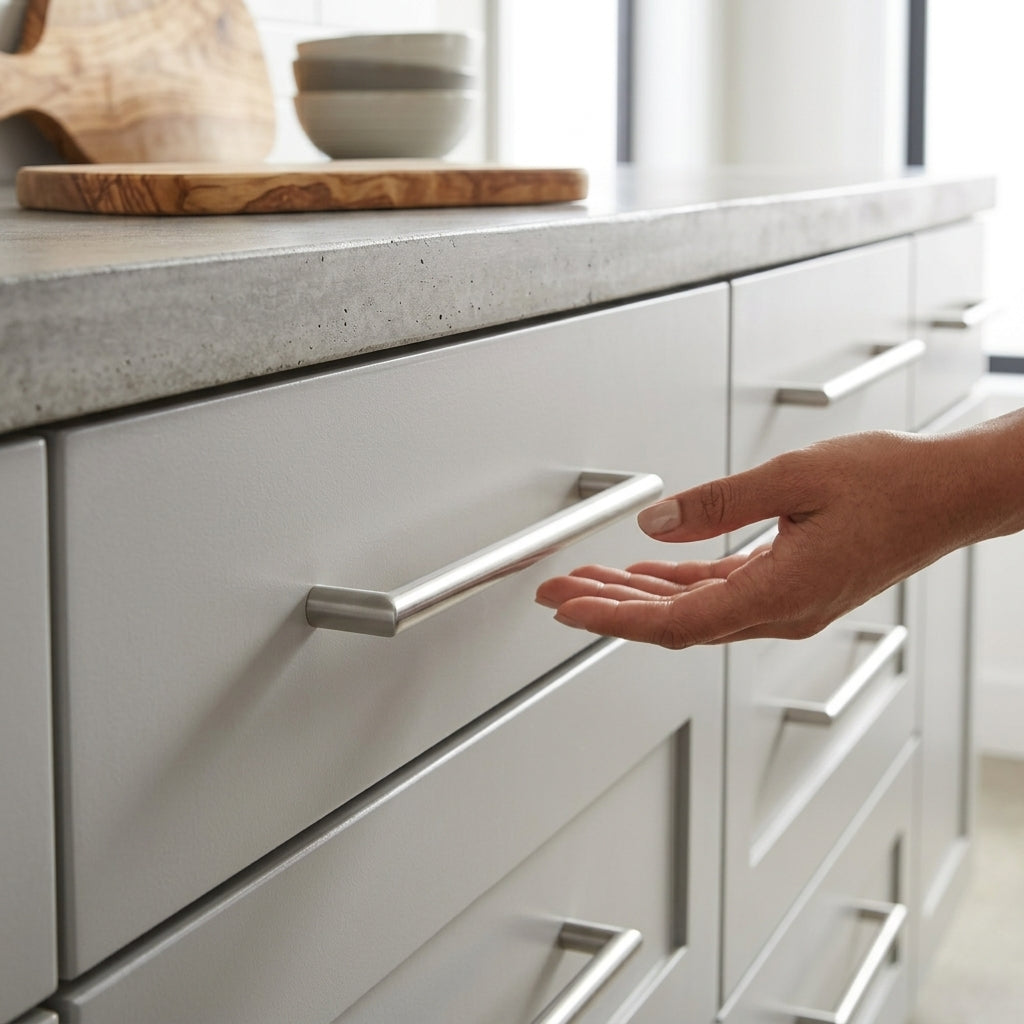 Mitred Pull Handles