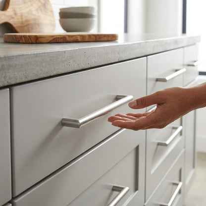 Mitred Pull Handles