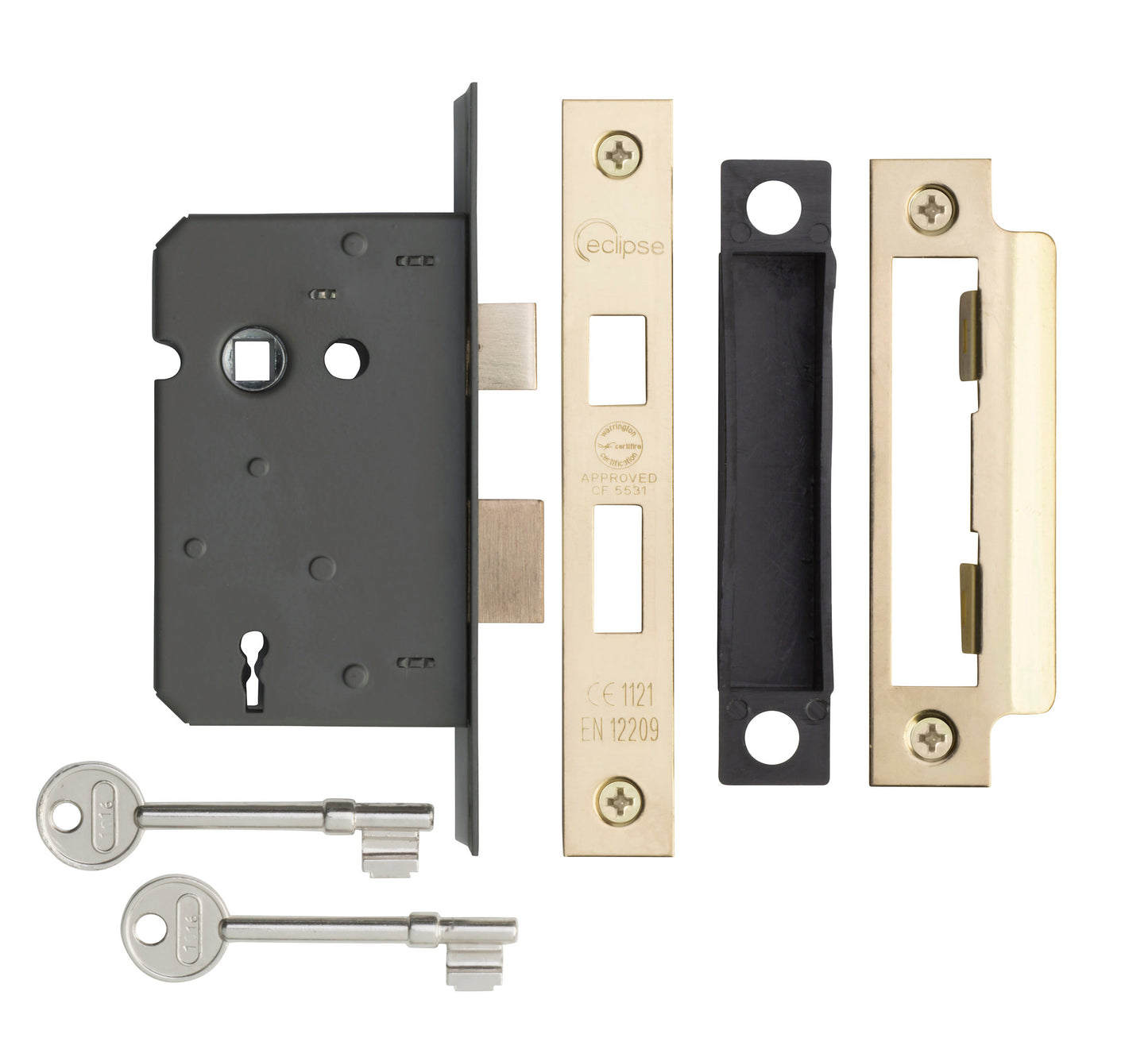 Eclipse CE, UKCA 3L Mortice Sashlock