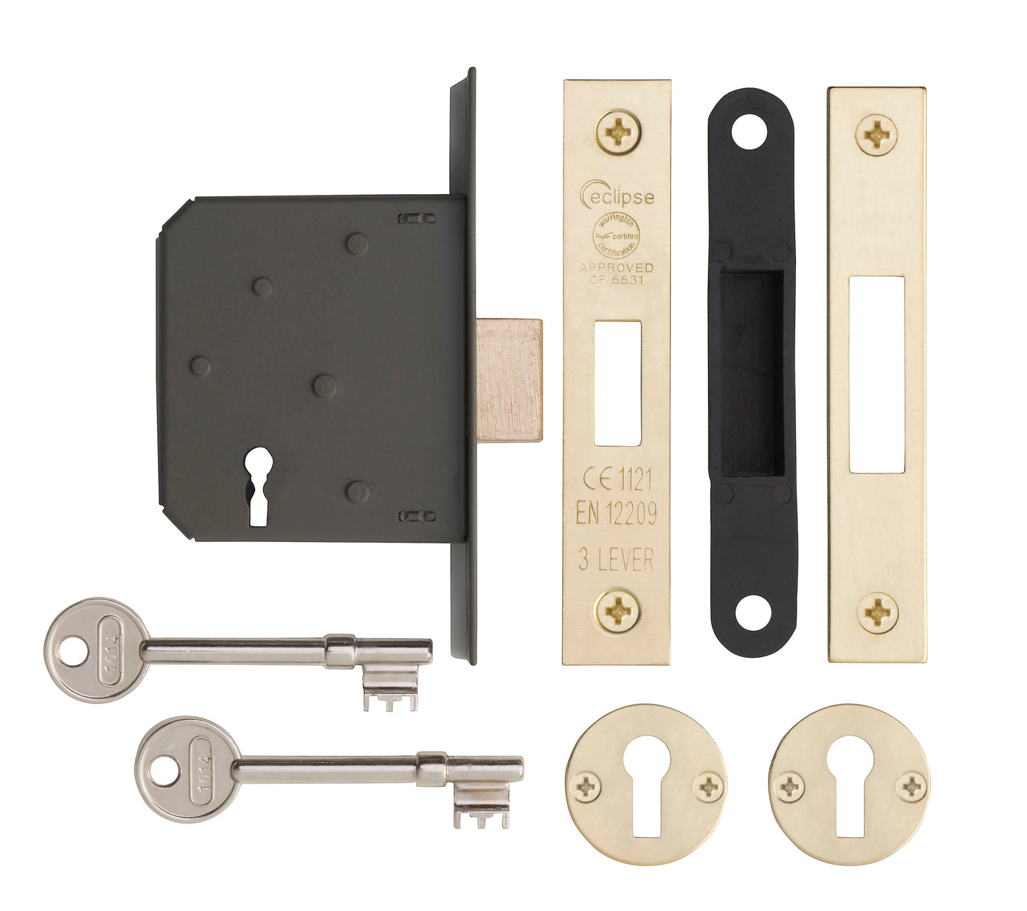 Eclipse CE, UKCA 3L Mortice Deadlock Case