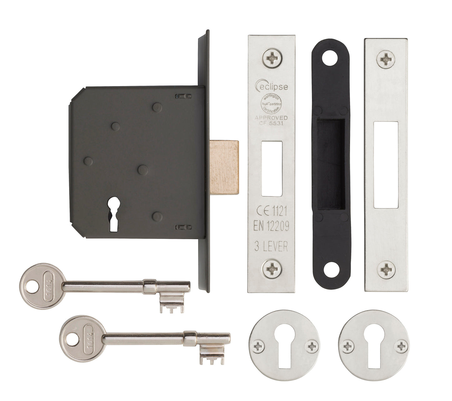 Eclipse CE, UKCA 3L Mortice Deadlock Case