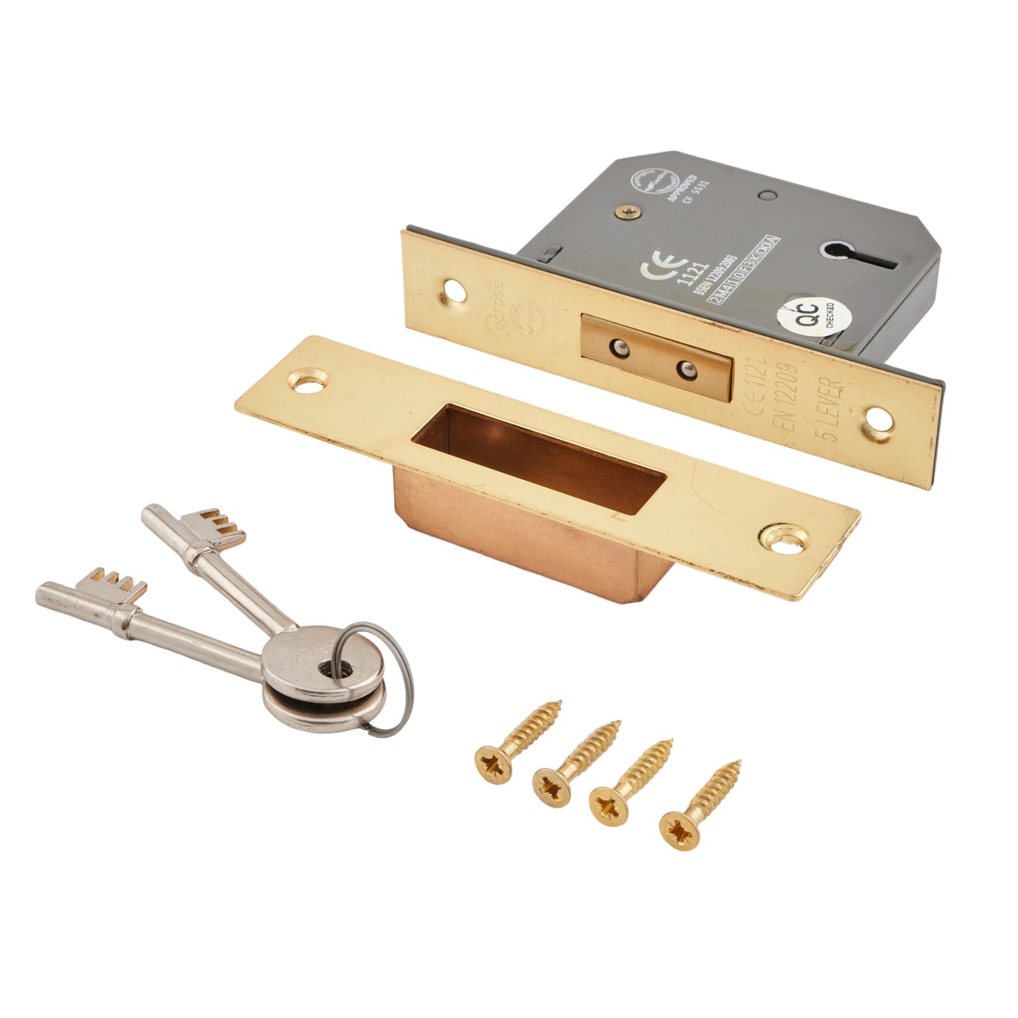 Eclipse CE, UKCA 5 Lever Mortice Deadlock