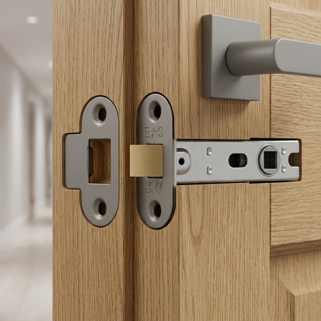Bolt Through Tubular Latch