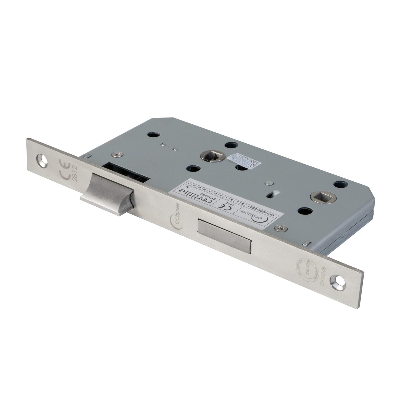 Din Bathroom Lock Square 60mm