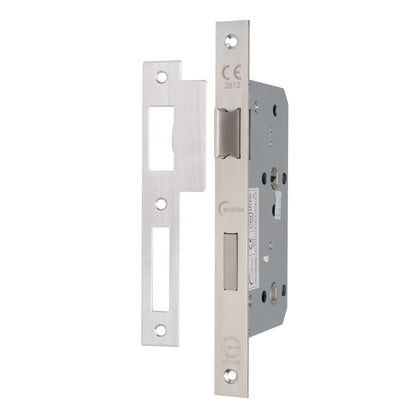 Din Bathroom Lock Square 60mm