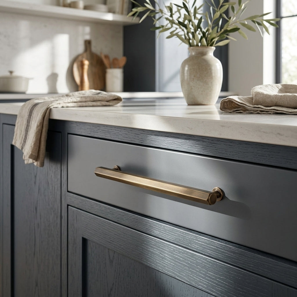 Vesper Hex T-Bar Cabinet Pull