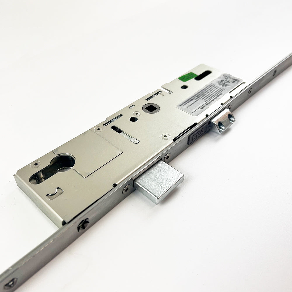 Latch Deadbolt 2 Hooks Interlocking French Door Lock Split Spindle Multipoint Door Lock (top hook to spindle = 380mm)