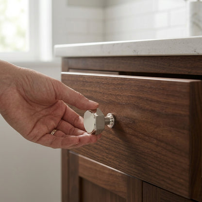 Vesper Hex Cabinet Knob