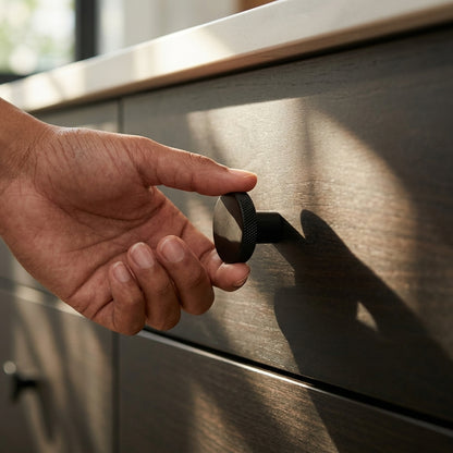 Hanover Knurled Circular Cupboard Knob