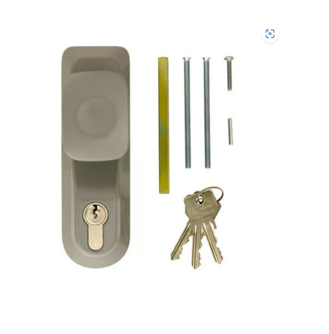 1413E Outside Access Device - Knob Handle with Euro Cylinder - For Timber or Metal Doors
