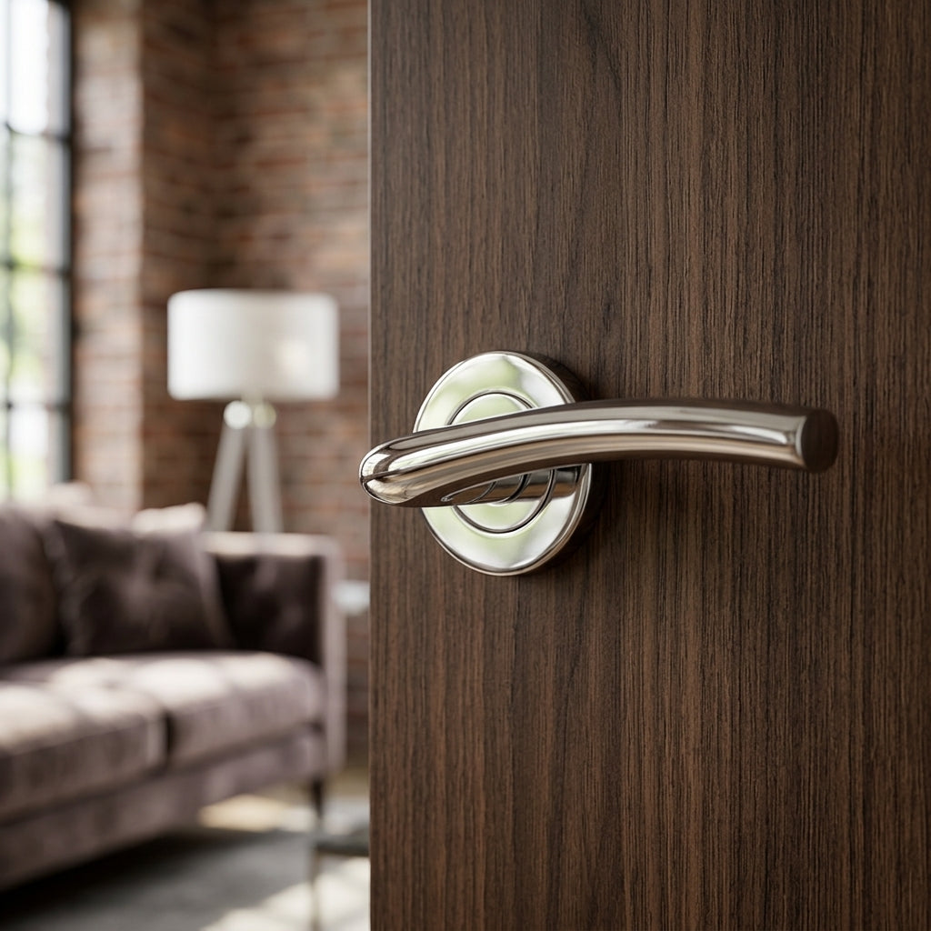 Cuatro Lever on Round Rose