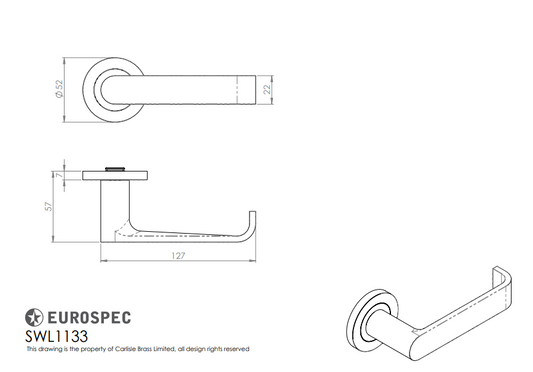 SWL Zurigo Lever on Rose