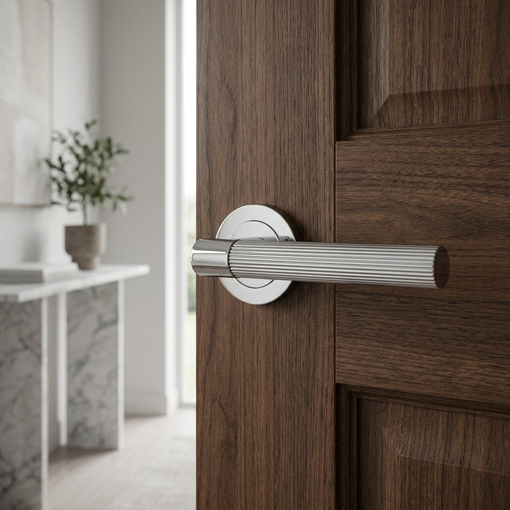 Hey Riga lever handle on threaded rose