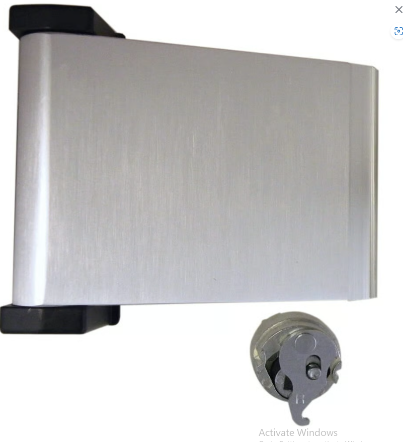 5245 EN179 Paddle Handle - For Metal Emergency Exit Doors - Screw In Cylinder Version