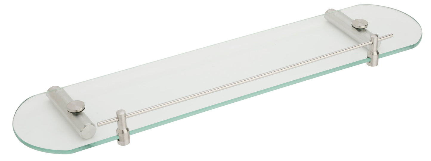 contemporary glass shelf
