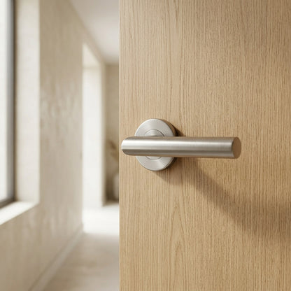 MITRED LEVER OVAL BAR ON SPRUNG ROSE Grade 201