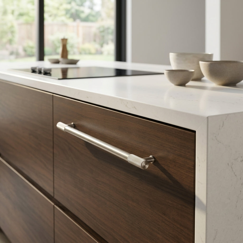 Washington Reeded End Cabinet Pull