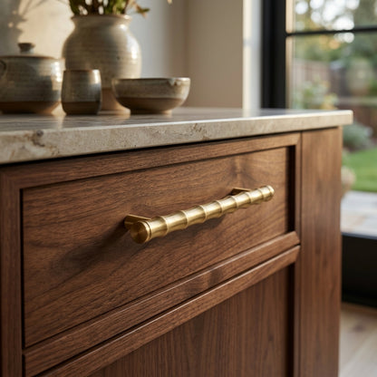 Crispin Bamboo T-bar Cupboard Pull Handle