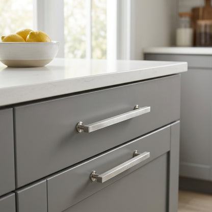 Square T-Bar Cupboard Pull Handle