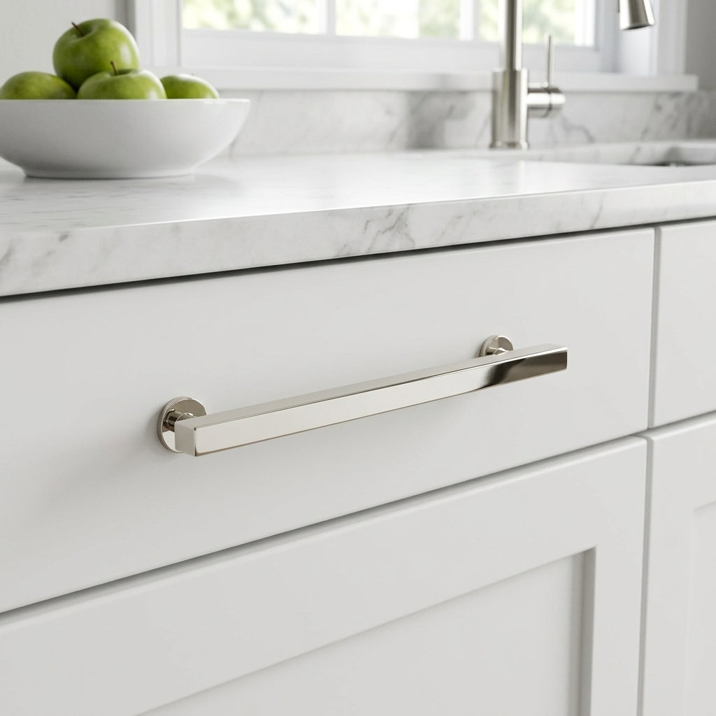 Square T-Bar Cupboard Pull Handle