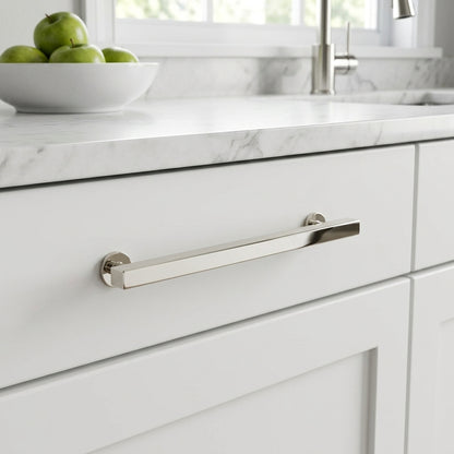 Square T-Bar Cupboard Pull Handle