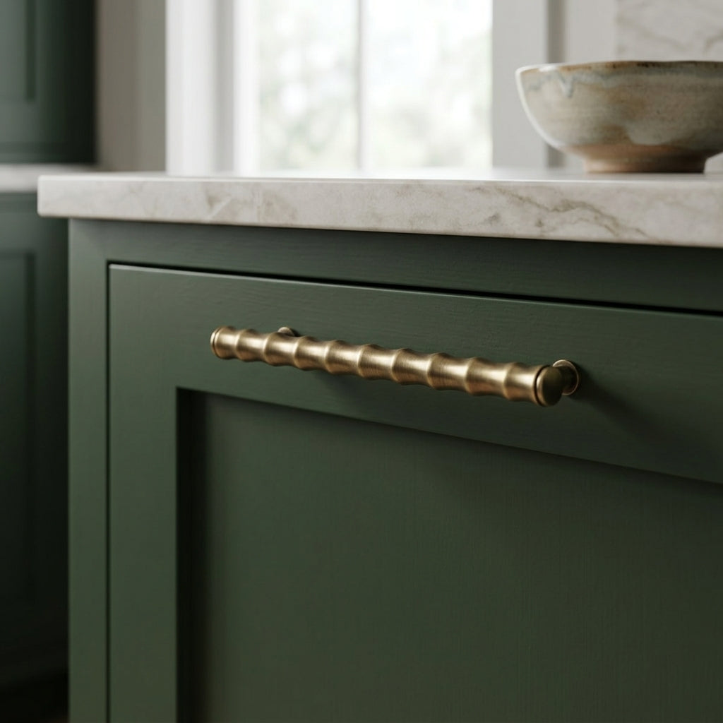 Crispin Bamboo T-bar Cupboard Pull Handle