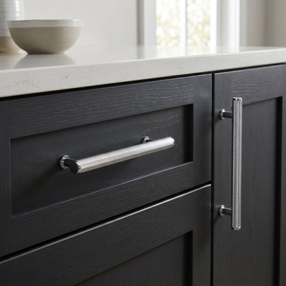 Crispin Knurled T-bar Cupboard Pull Handle