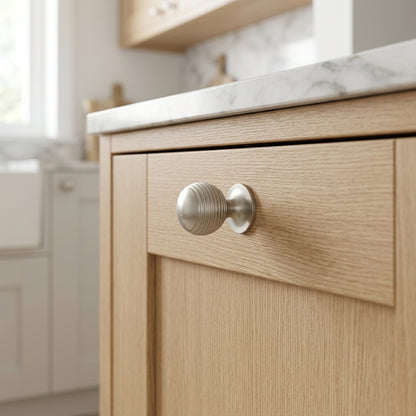 Caesar Cupboard Knob on Round Rose