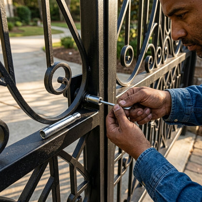 Tool for adjustment of the concealed hinges