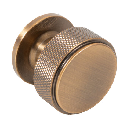 Knurled Cupboard Knob (4 Finishes)