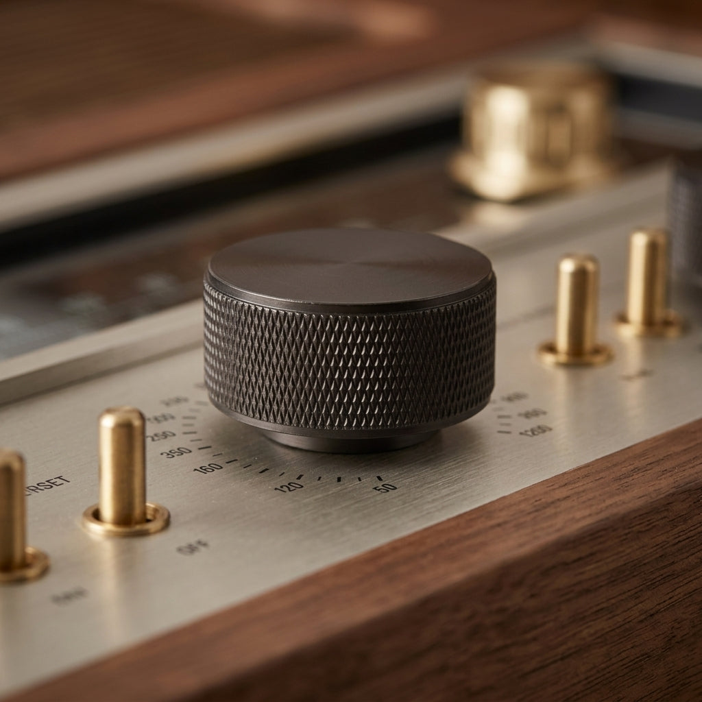 Knurled Radio Knob Range
