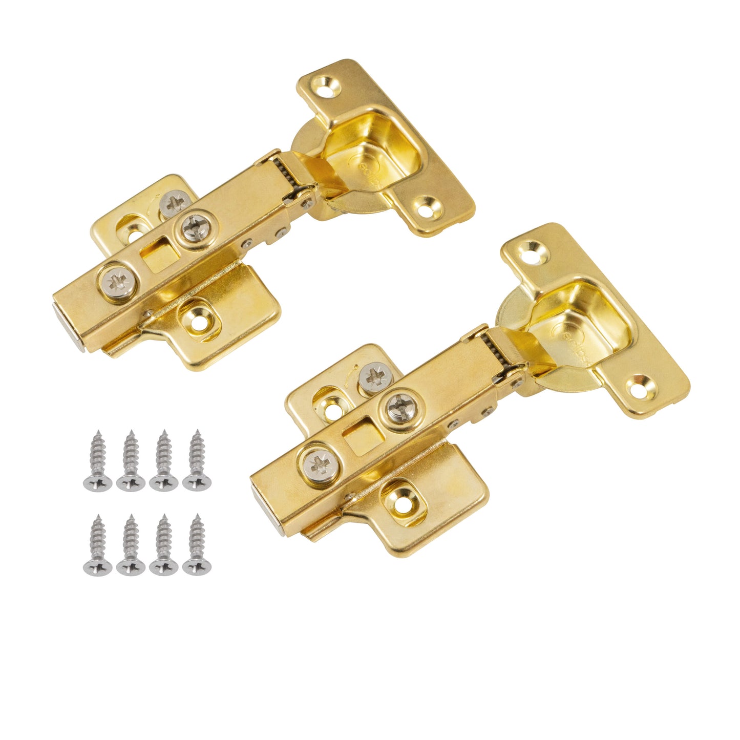 Satin Brass 3D Adjustable Cabinet Hinge 105 degree (Soft Close)