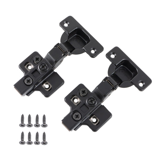 Matt Black 3D Adjustable (Half Overlay)