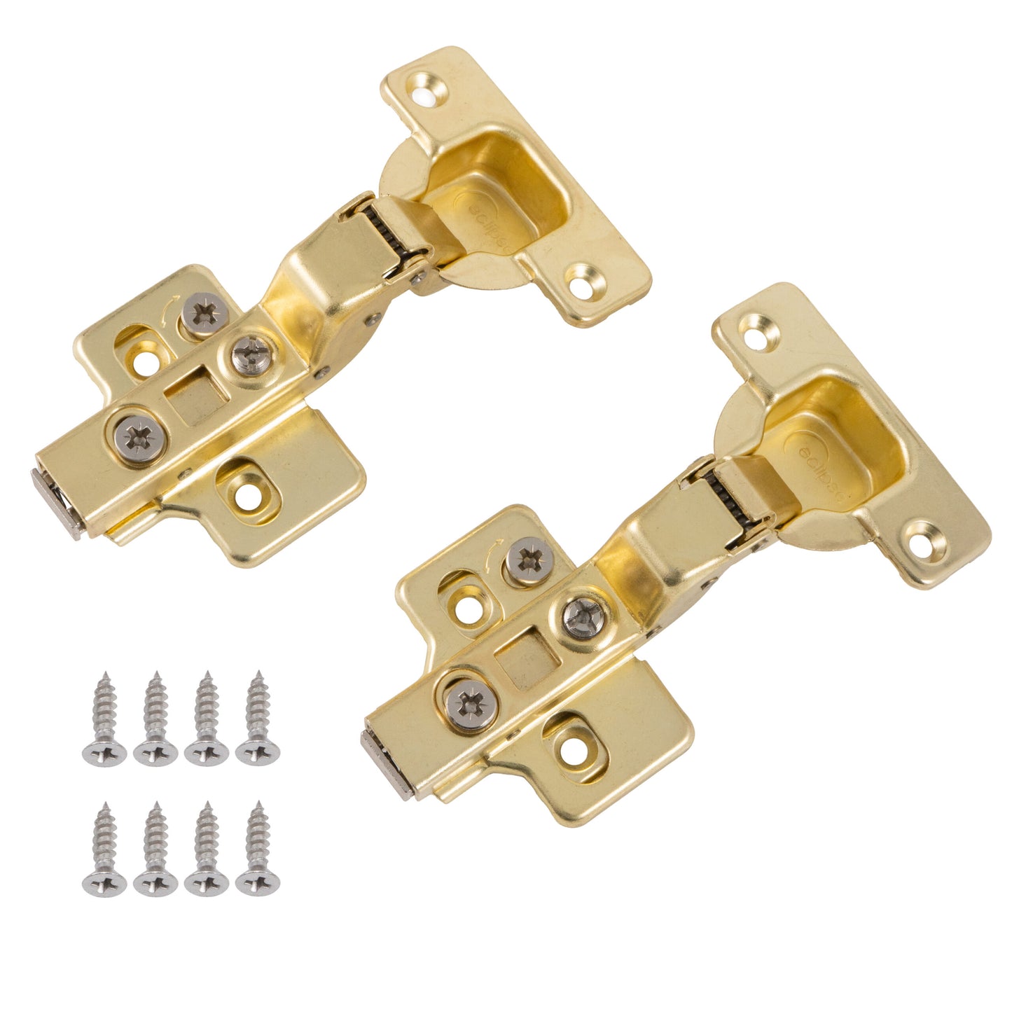Satin Brass 3D Adjustable (Inset)