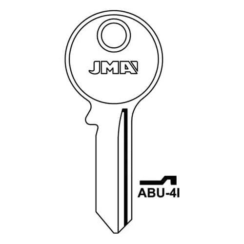 ABU-4I Cylinder Key Blank