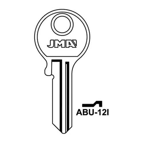 ABU-12I Cylinder Key Blank