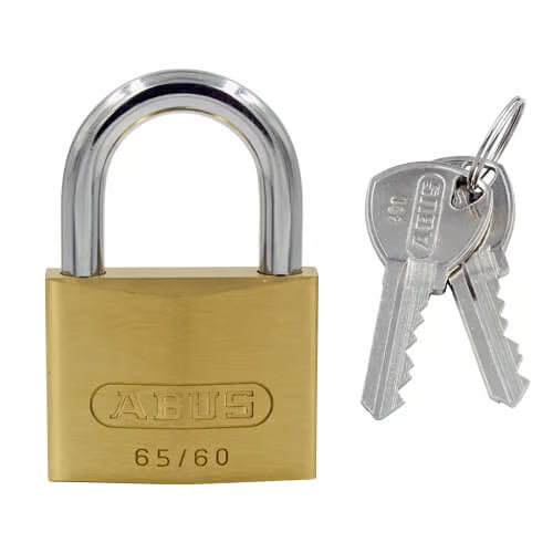 65 Series 60mm Open Shackle Brass Padlock