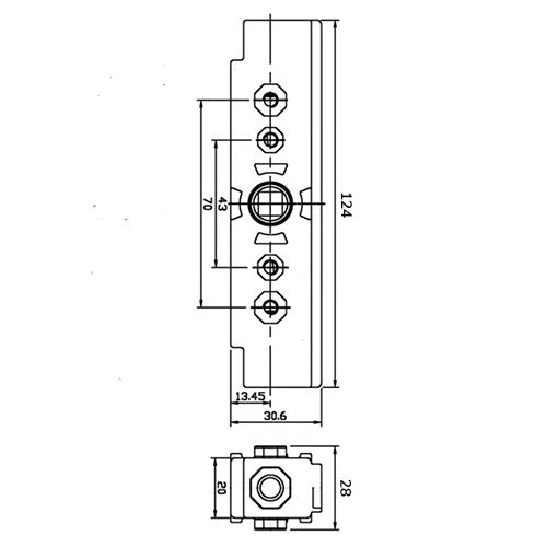 Bi-fold Gearbox