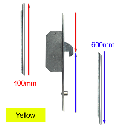 Modular Repair Lock Locking Point Extensions (UPVC Door) - 2 Hook & 2 Roller