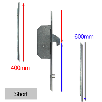 Modular Repair Lock Locking Point Extensions (UPVC Door) - 2 Hook & 2 Roller