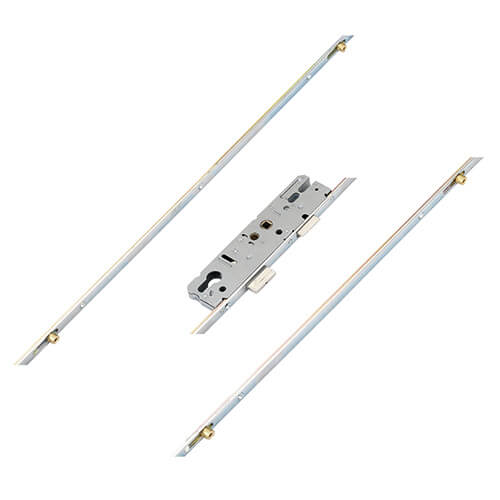 Latch Deadbolt 4 Rollers Lift Lever Multipoint Door Lock