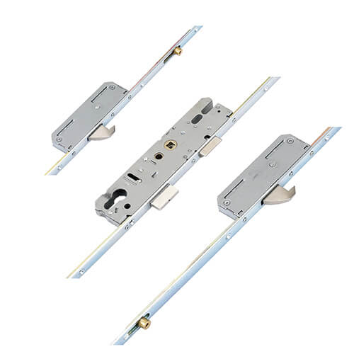 Latch Deadbolt 2 Hook 2 Roller Lift Lever Multipoint Door Lock