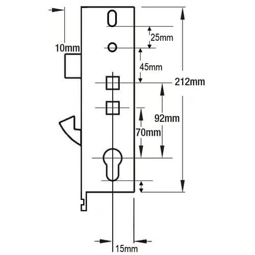Asgard Copy Multipoint Gearbox - Lift Lever or Double Spindle