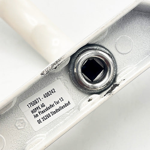 Asgard Lever Moveable Pad UPVC Multipoint Door Handles - 92mm/70mm PZ Unsprung 205mm Screw Centres